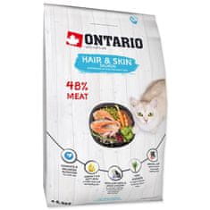 Ontario Krmivo Cat Hair & Skin 6,5kg