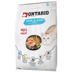 Ontario Krmivo Cat Hair & Skin 6,5kg