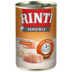 RINTI Konzerva Sensible Adult kura a ryža 400g