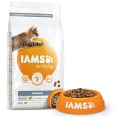 IAMS Krmivo Cat Adult/Senior Indoor Chicken 2kg