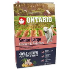 Ontario Krmivo Senior Large Chicken & Potatoes 2,25kg