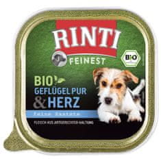 RINTI Vanička Adult BIO hydinové srdiečka 150g