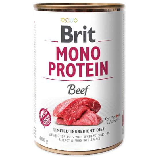 Brit Konzerva Mono Protein hovädzie 400g