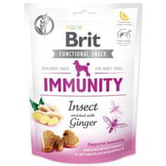 Brit Pochúťka Care Dog Functional Snack Immunity hmyz so zázvorom 150g