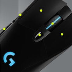 Logitech G703 Lightspeed Hero, čierna (910-005640)