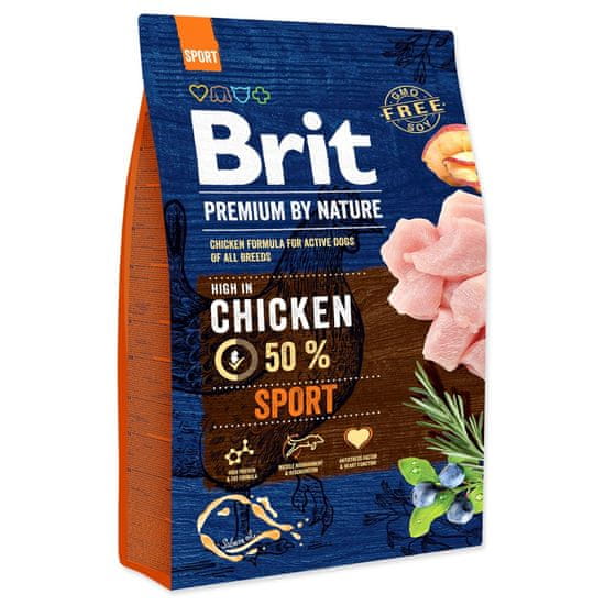 Brit Krmivo Premium by Nature Sport 3kg