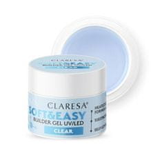 Claresa STAVEBNÝ GÉL NA NECHTY SOFT&EASY CLEAR 90G