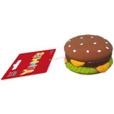 Dog Fantasy Hračka Latex hamburger so zvukom 8cm