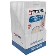 Ontario Pochúťka lízací extra tuniak a treska 5x14g