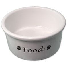 Dog Fantasy Miska keramická biela Food 15x7cm, 600ml