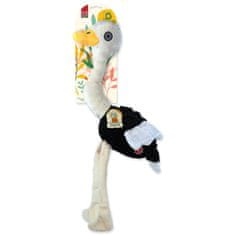 Dog Fantasy Hračka Recycled Toy pštros pískací so šuštiacimi krídlami 49cm
