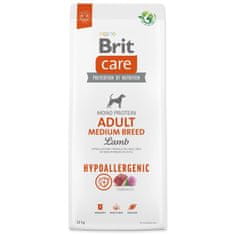 Brit Krmivo Care Dog Hypoallergenic Adult Medium Breed Lamb 12kg