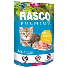 RASCO Krmivo Premium Kitten kura s čučoriedkou 0,4kg