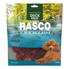 RASCO Pochúťka Premium kačica, krúžky 500g