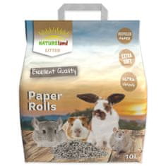 NATURE LAND Podstielka Paper Rolls 10L