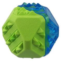 Dog Fantasy Hračka loptička chladiaca zeleno-modrá 7,7cm