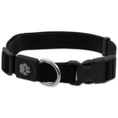 ACTIVE DOG Obojok Premium M čierny 2x34-49cm