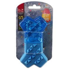 Dog Fantasy Hračka Kosť chladiaca modrá 13,5x7,4x3,8cm