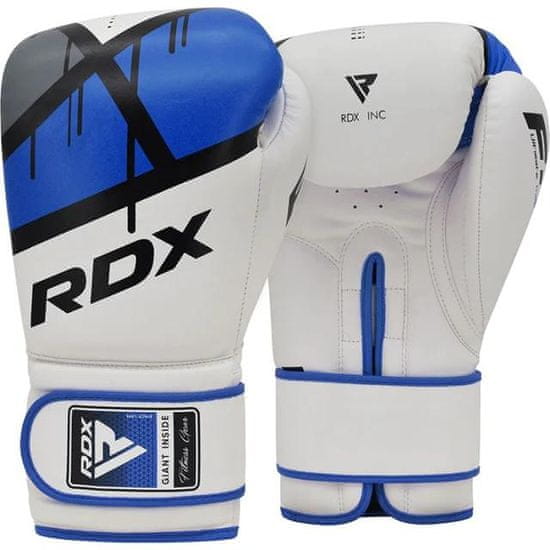 RDX RDX Boxerské rukavice F7 Ego - biela/modrá