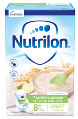 Nutrilon Pronutra Kaša 7 cereálií s ovocím 7 x 225 g, 8+