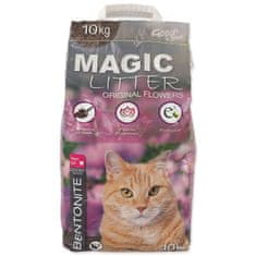 Magic Cat Mačkolit Magic Litter Bentonite Original Flowers 10kg