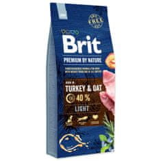 Brit Krmivo Premium by Nature Light 15kg