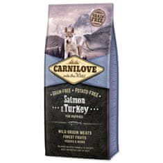 Carnilove Krmivo Puppy Salmon & Turkey 12kg