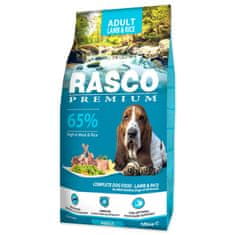 RASCO Krmivo Premium Adult jahňači s ryžou 15kg