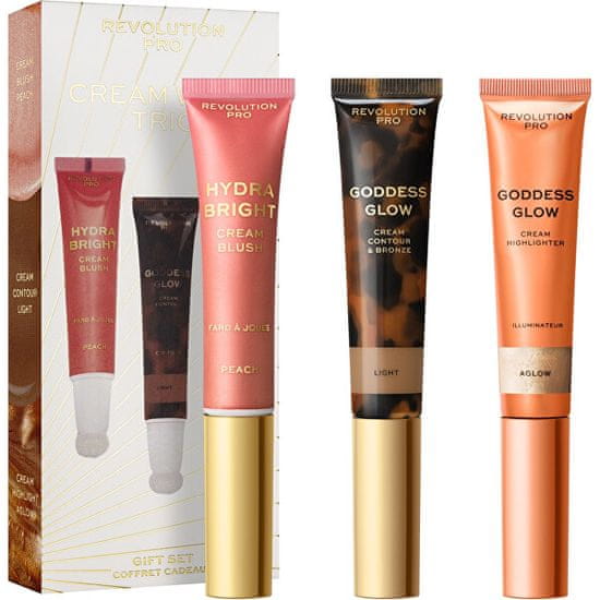 Revolution PRO Darčeková sada Cream Face Wand Trio Light