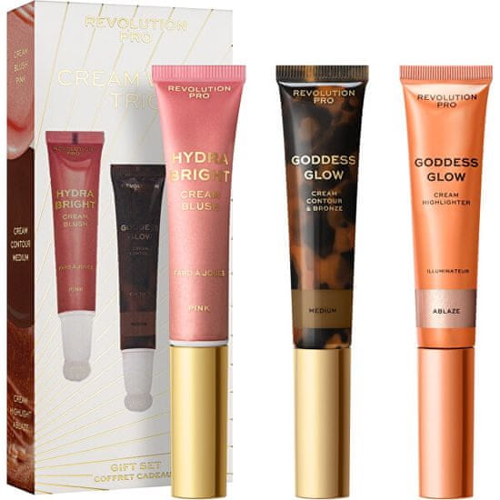 Revolution PRO Darčeková sada Cream Face Wand Trio Medium