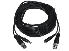 sapro Kábel pre kamery Konektory BNC+DC 2,1/5,5, 30m 
