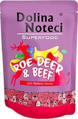 DOLINA NOTECI DOLINA NOTECI SUPERFOODS srnec a hovězí kapsička pro psy 300 g