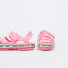 Crocs Sandále ružová 20 EU Fun Lab Rainbow Sandal Kids