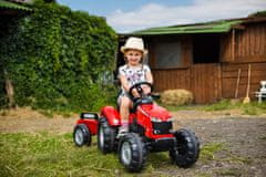 Falk FALK Šlapací traktor 4010AB Massey Ferguson S8740 - červený