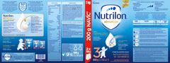 Nutrilon 3 Advanced batolecí mléko, 3 x 1 kg