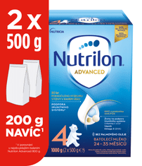 Nutrilon 4 Advanced batoľacie mlieko 1 kg, 24+