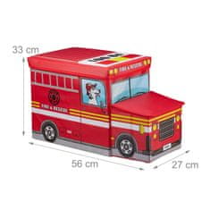 Relax Taburetka pre deti RD25629, hasičské auto