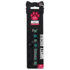 ACTIVE CAT Obojok Reflective XS limetka 1x19-31cm