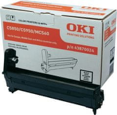 OKI originál Obrazový válec pro černý toner C5850/ C5950/ MC560/ 20 000 stran