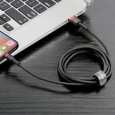 Noname Baseus Cafule nabíjecí / datový kabel USB na Lightning 1,5A 2m, červená-černá