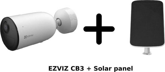 EZVIZ CB3 + Solar panel