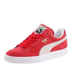 Puma Obuv červená 37.5 EU Suede Classic Team Regal