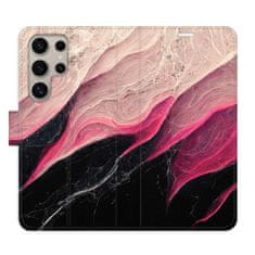 iSaprio Flipové puzdro - BlackPink Marble pre Samsung Galaxy S24 Ultra