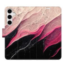 iSaprio Flipové puzdro - BlackPink Marble pre Samsung Galaxy S24+