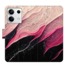 iSaprio Flipové puzdro - BlackPink Marble pre Xiaomi Redmi Note 13 5G