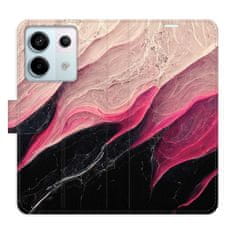 iSaprio Flipové puzdro - BlackPink Marble pre Xiaomi Redmi Note 13 Pro+ 5G