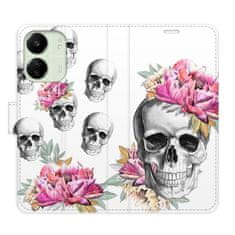 iSaprio Flipové puzdro - Crazy Skull pre Xiaomi Redmi 13C