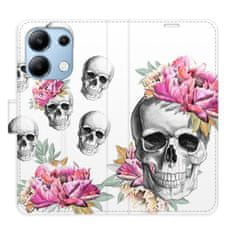 iSaprio Flipové puzdro - Crazy Skull pre Xiaomi Redmi Note 13