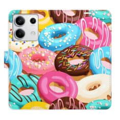 iSaprio Flipové puzdro - Donuts Pattern 02 pre Xiaomi Redmi Note 13 5G