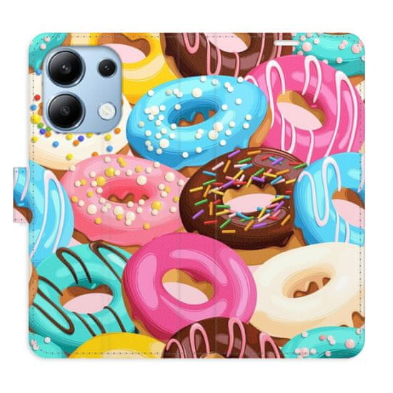 iSaprio Flipové puzdro - Donuts Pattern 02 pre Xiaomi Redmi Note 13